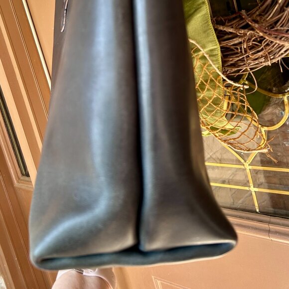 KMM & Co Horween Cobalt Dublin East West Tote - Picture 12 of 16